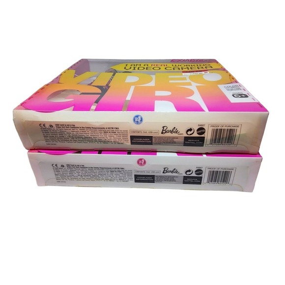 Barbie Video Girl Real Working Camera Color LCD Screen, Playback 1st generation - Picture 8 of 16